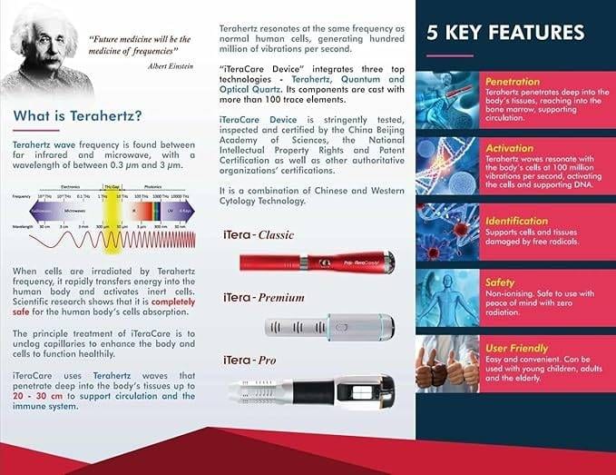 ITERACARE Classic Device for Pain Relief, Relaxation, and Circulation Beauty & Health Body Shaping Massage Equipment Massage & Relaxation Relaxation Treatment Ultrasonic Scaler