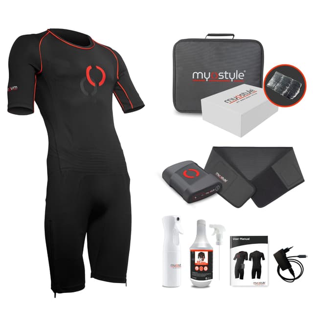Myostyle EMS Suit Complete Training Single Set Uncategorized Accessories Beauty & Health Computer, Office & Education Consumer Electronics Phones & Telecommunications Sports & Entertainment 6f6cb72d544962fa333e2e: EU Size-L|EU Size-M|EU Size-S|EU Size-XL|EU Size-XXL